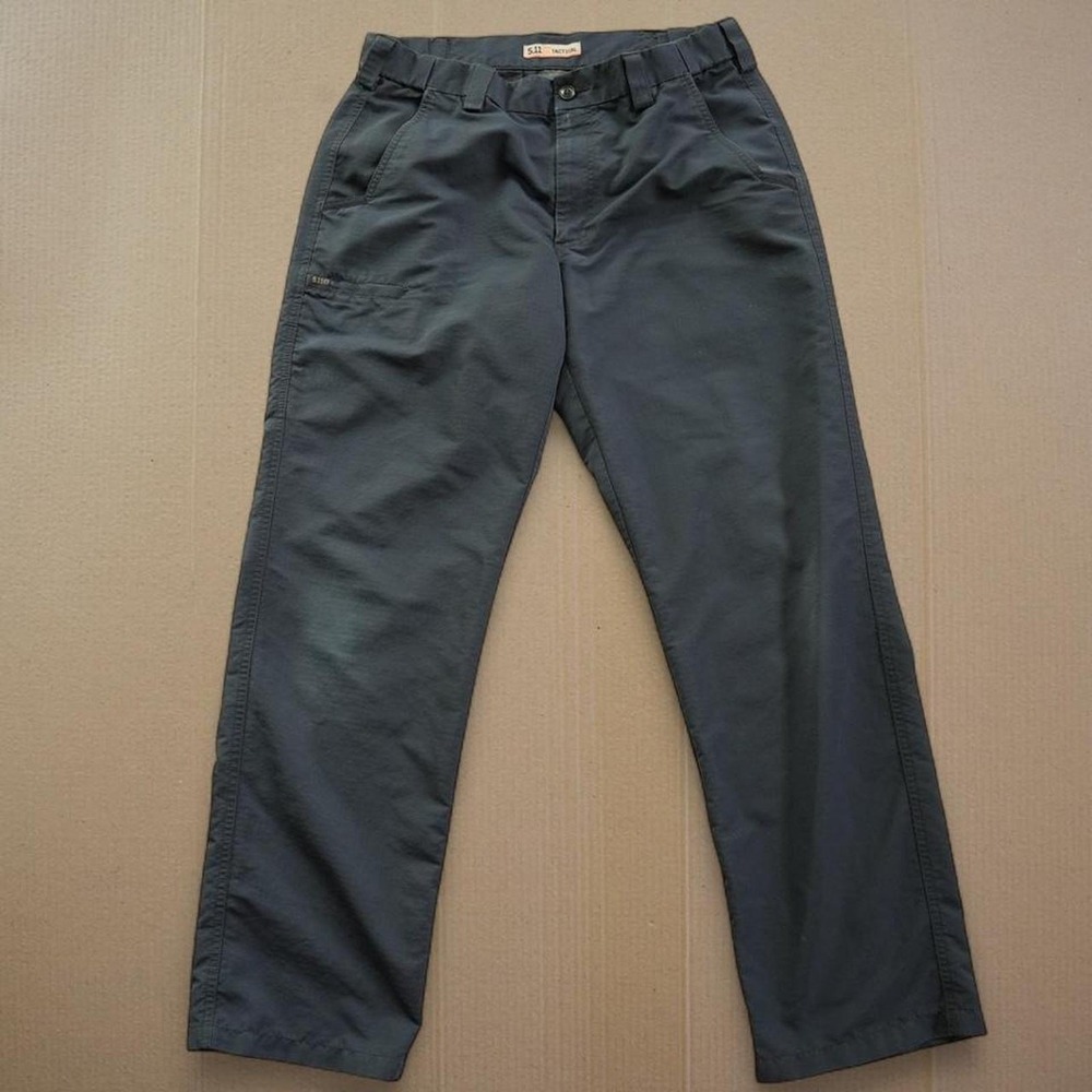 5.11 Tactical Fast-Tac Urban Pants Mens Sz 34x32 Navy Blue Regular Straight Leg